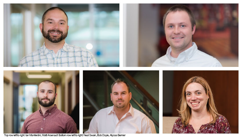 Columbia Construction Promotes Five Employees