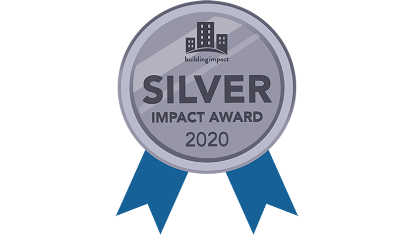 Columbia is Honored to Receive a 2020 Silver Impact Award from Building Impact