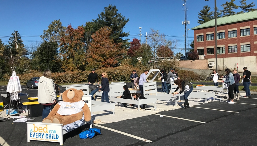 Columbia Cares - Build a Bed