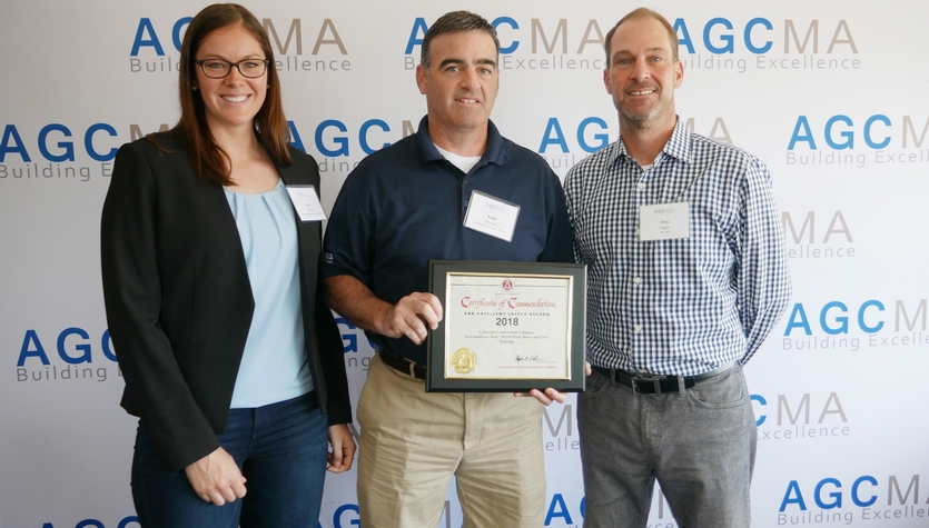 Columbia Receives AGC's National Award for Safety