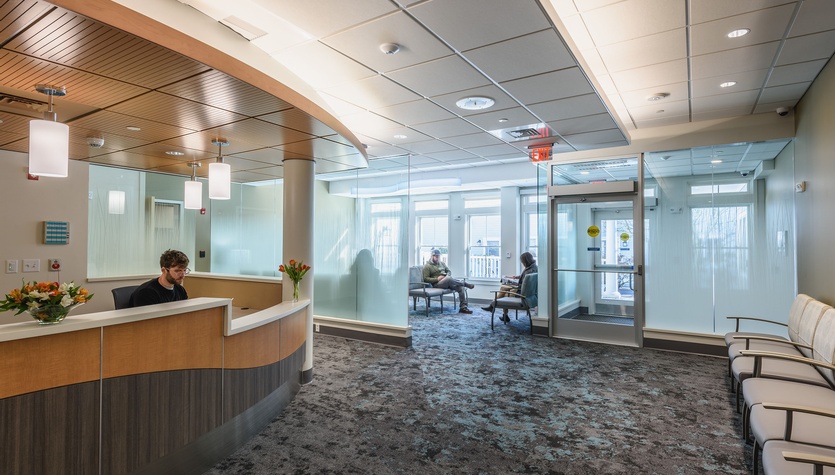 Healthcare Design  Features Martha's Vineyard Hospital Primary Care Internal Medicine Suite