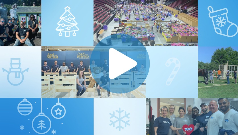 Holiday Cheer, as Together WE BUILD ON