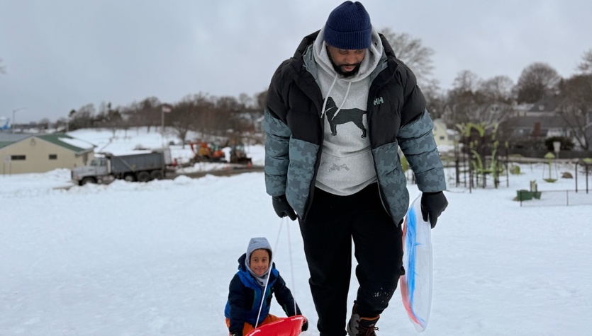 Tony + Kaliko Sledding.jpeg